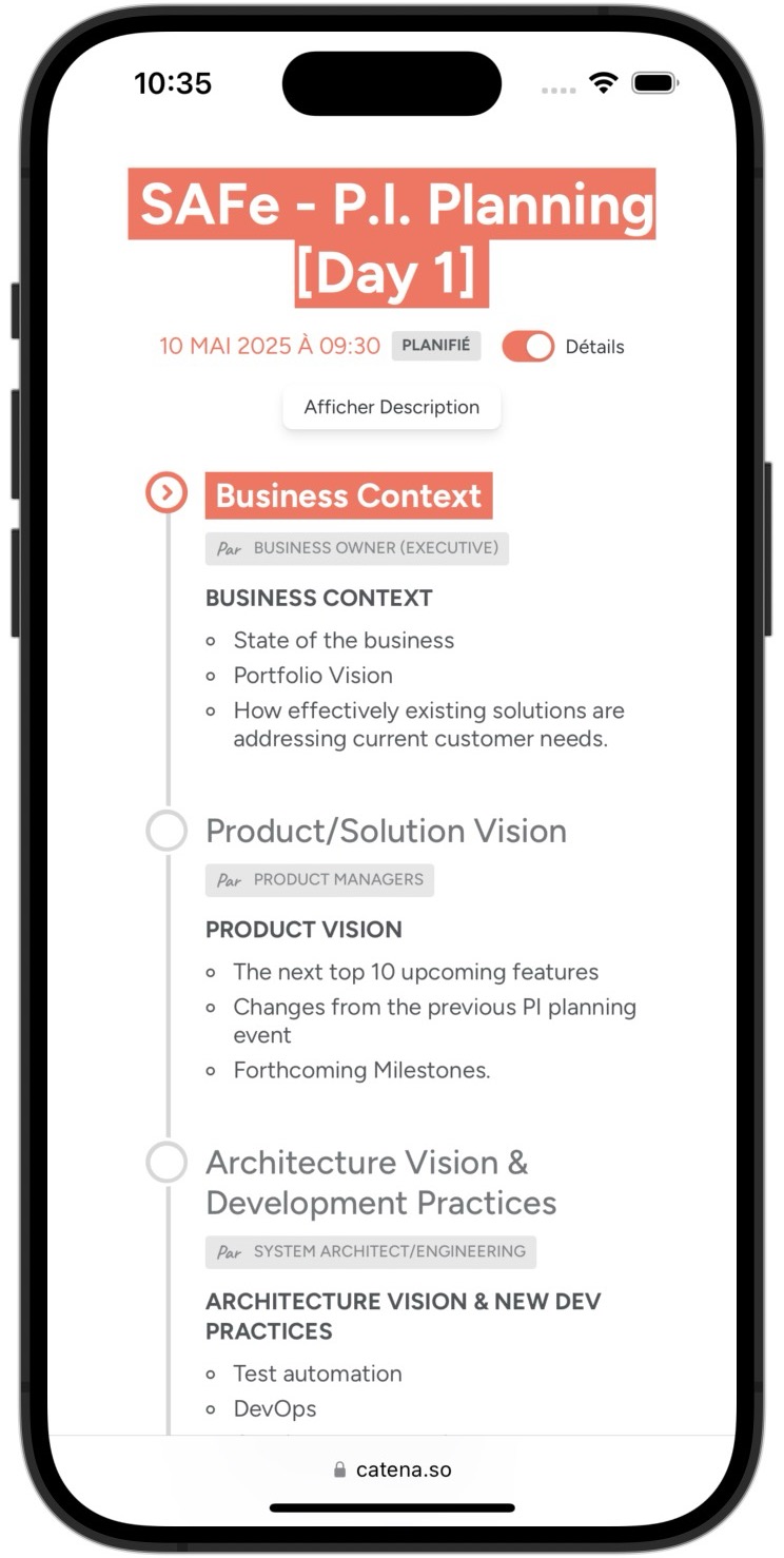 Public meeting - Mobile View
